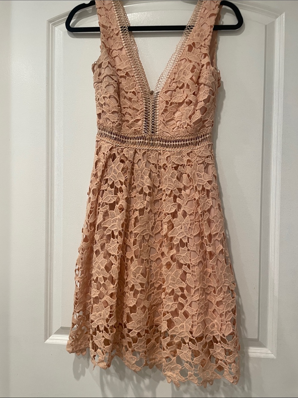 Aqua floral dress - preloved